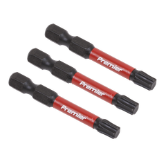 Sealey AK8245 Premier TRX-Star* Impact Power Tool Bits T30 x 50mm 3pc