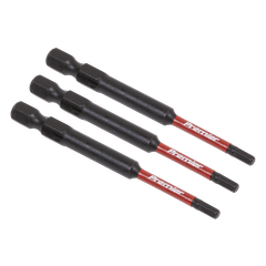 Sealey AK8261 Premier Hex Impact Power Tool Bits 3 x 75mm 3pc