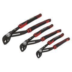 Sealey AK8380 Premier Quick Release Water Pump Pliers Set 3pc