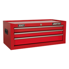 Sealey AP223 American Pro Mid-Box Tool Chest 3 Drawer - Red
