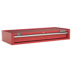 Sealey AP41119 Superline Pro Heavy-Duty Mid-Box Tool Chest with Drawer - Red
