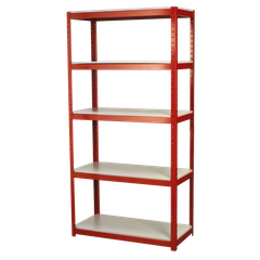 Sealey AP6500 Racking Unit with 5 Shelves 500kg Capacity Per Level