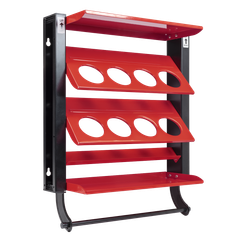 Sealey APSCR8 Spray Can Storage Rack with 8 Can Holders