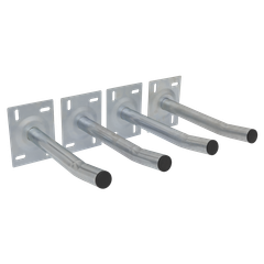 Sealey APWH Wall Mounting Storage Hooks - Set of 4