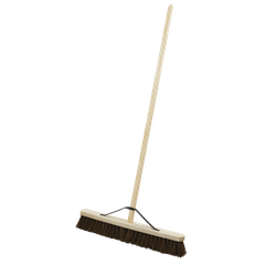 Sealey BM24H Stiff/Hard Bristle Broom 24"(600mm)