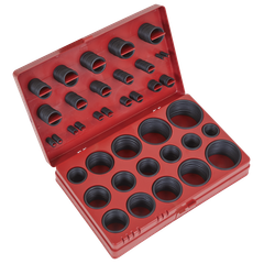 Sealey BOR419 Rubber O-Ring Assortment 419pc