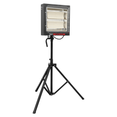 Sealey CH30S Ceramic Heater with Tripod Stand 1.4/2.8kW, 230V