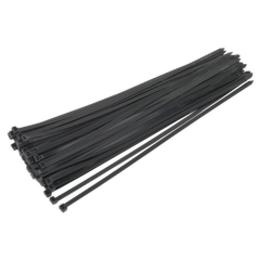 Sealey CT65012P50 Cable Tie 650 x 12mm, Black - Pack of 50