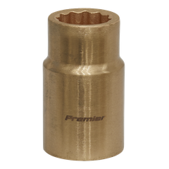 Sealey NS047 Premier Non-Sparking Socket 1/2"Sq Drive 14mm