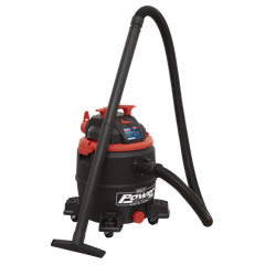 Sealey PC300 30L Vacuum Cleaner Wet & Dry 1100W/230V