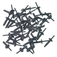 Sealey PR002 Plastic Rivet 6.3 x 25.2mm - Pack of 50