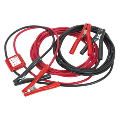 Sealey PROJ/12/24 Booster Cables 25mm² x 7m 450A with 12/24V Electronics Protection