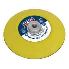 Sealey PTC75VA 71mm Hook-and-Loop Backing Pad 1/4"UNC