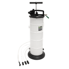 Sealey S01168 Siegen Manual/Air Vacuum Oil & Fluid Extractor 9L