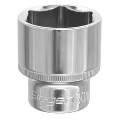 Sealey S0664 Siegen Socket 1/2"Sq Drive 30mm