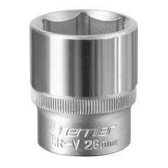 Sealey S1228 Premier Socket 1/2"Sq Drive 28mm