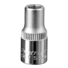 Sealey S14055 Premier Socket 1/4"Sq Drive 5.5mm