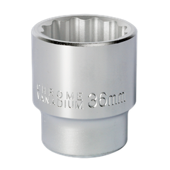 Sealey S34/36 Premier Socket 3/4"Sq Drive 36mm