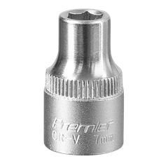 Sealey S3807 Premier Socket 3/8"Sq Drive 7mm