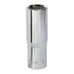 Sealey SP1219D Premier Fully Polished Deep Socket 1/2"Sq Drive 19mm