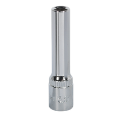 Sealey SP14055D Premier Fully Polished Deep Socket 1/4"Sq Drive 5.5mm