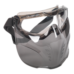 Worksafe SSP76 Safety Goggles with Detachable Face Shield