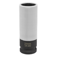 Sealey SX0421 Alloy Wheel Star Profile Impact Socket for Hyundai 1/2"Sq Drive 21mm