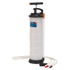 Sealey TP69 Manual Vacuum Oil & Fluid Extractor Pump 6.5L