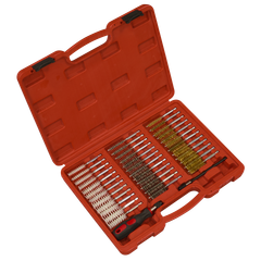 Sealey VS1910 Injector Bore Cleaning Brush Set 38pc