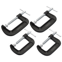 Draper 18992 Heavy Duty G-Clamp Set (4 Piece)