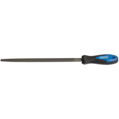 Draper 00014 Soft Grip Engineers Square File and Handle, 250mm
