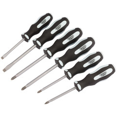 Draper Expert 63590 Pound Thru' Soft Grip Screwdriver Set (6 Piece)
