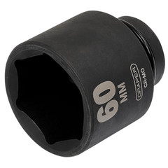 Draper 05157 HI-TORQ 6 Point Deep Impact Socket, 1" Sq. Dr., 60mm