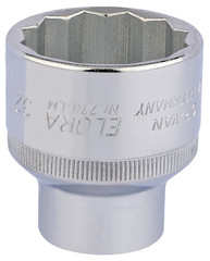 Elora 24765 Bi-Hexagon Socket, 1/2" Sq. Dr., 32mm