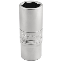 Draper Expert 16586 6 Point Metric Deep Socket, 3/8" Sq. Dr., 19mm