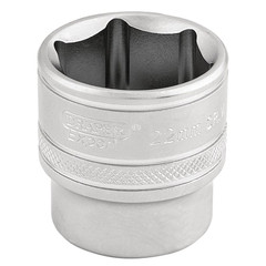 Draper Expert 16547 6 Point Metric Socket, 3/8" Sq. Dr., 22mm