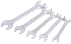 Draper 30768 Metric Open End Spanner Set (5 Piece)