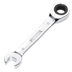 Draper 27840 HI-TORQ Metric Stubby Ratchet Combination Spanner, 8mm