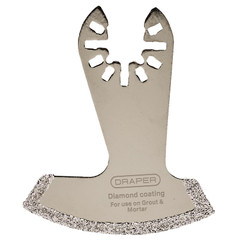 Draper 70473 Oscillating Multi-Tool Diamond Coated Cutting Blade, 52mm