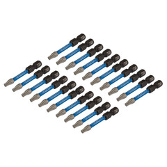 Draper Expert 05698 TX-STAR Impact Screwdriver Bits, T20 x 50mm, 1/4" Hex (Pack of 20)