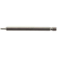 Draper 66907 TX-STAR Insert Bit, 1/4" Hex, 100mm Long, T8 (Pack of 1)