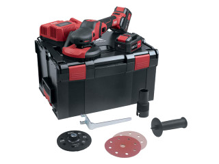 FLEX 504157 SE 125 18.0-EC/5.0 Set SUPRAFLEX Sander 18V 2 x 5.0Ah Li-ion