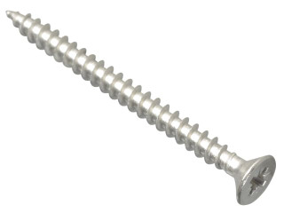 ForgeFix POZI560SS Multi-Purpose Pozi Compatible Screw CSK ST S/Steel 5.0 x 60mm Box 100