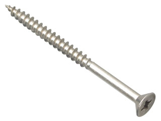 ForgeFix POZI570SS Multi-Purpose Pozi Compatible Screw CSK ST S/Steel 5.0 x 70mm Box 100