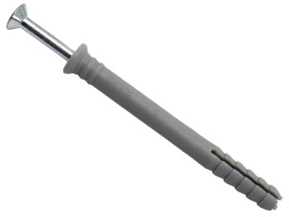 Masonmate 0837M540075 Nylon Hammer-In Fixing 8 x 80mm (100)