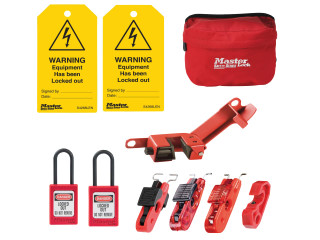 Master Lock ELECKIT-EN Electrical Lockout Kit, 7 Piece