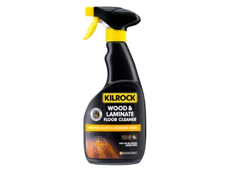 Kilrock WOOD&LAM500 Black Wood & Laminate Floor Cleaner Spray 500ml