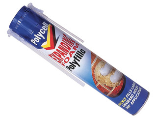 Polycell 5084934 Expanding Foam Polyfilla 825ml