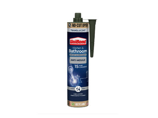 UniBond 3036447 Anti Mould Kitchen/Bathroom Cartridge Translucent 280ml 3036447