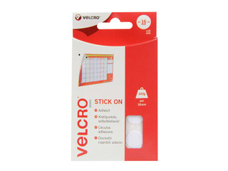 Velcro® VEL-EC60227 Stick On Coins 16mm x 16 Sets 60227